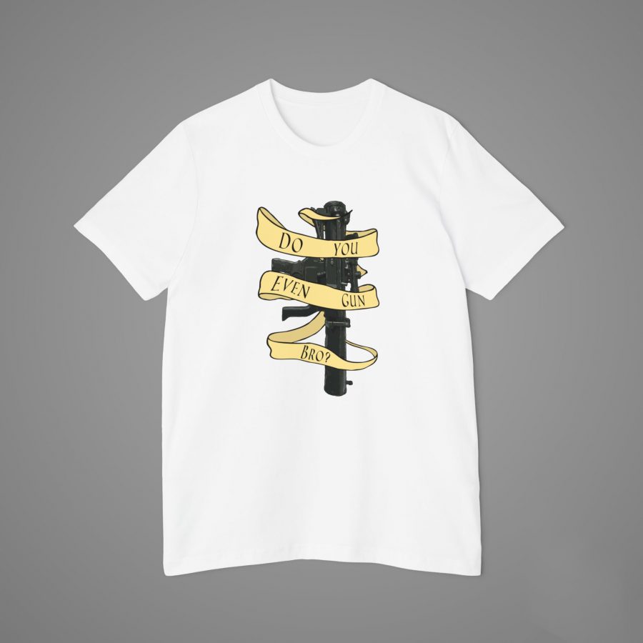 MK153 SMAW Banner 'Do You Even Gun Bro?' - USA-Made T-Shirt