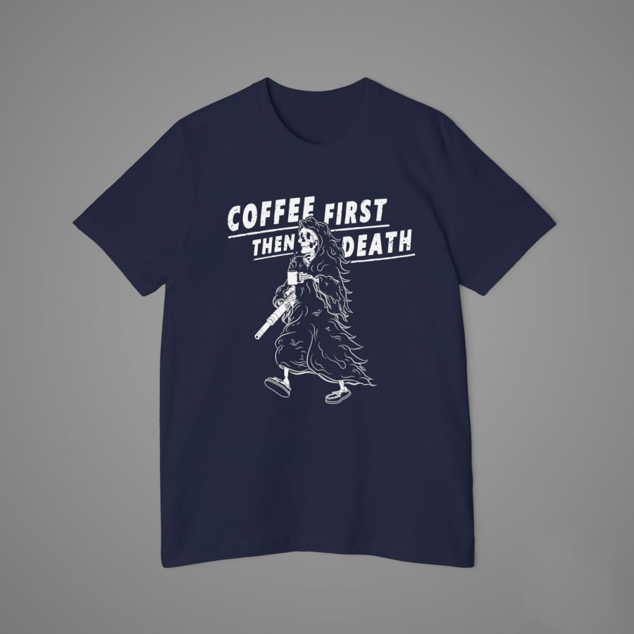 Coffee First - USA-Made T-Shirt