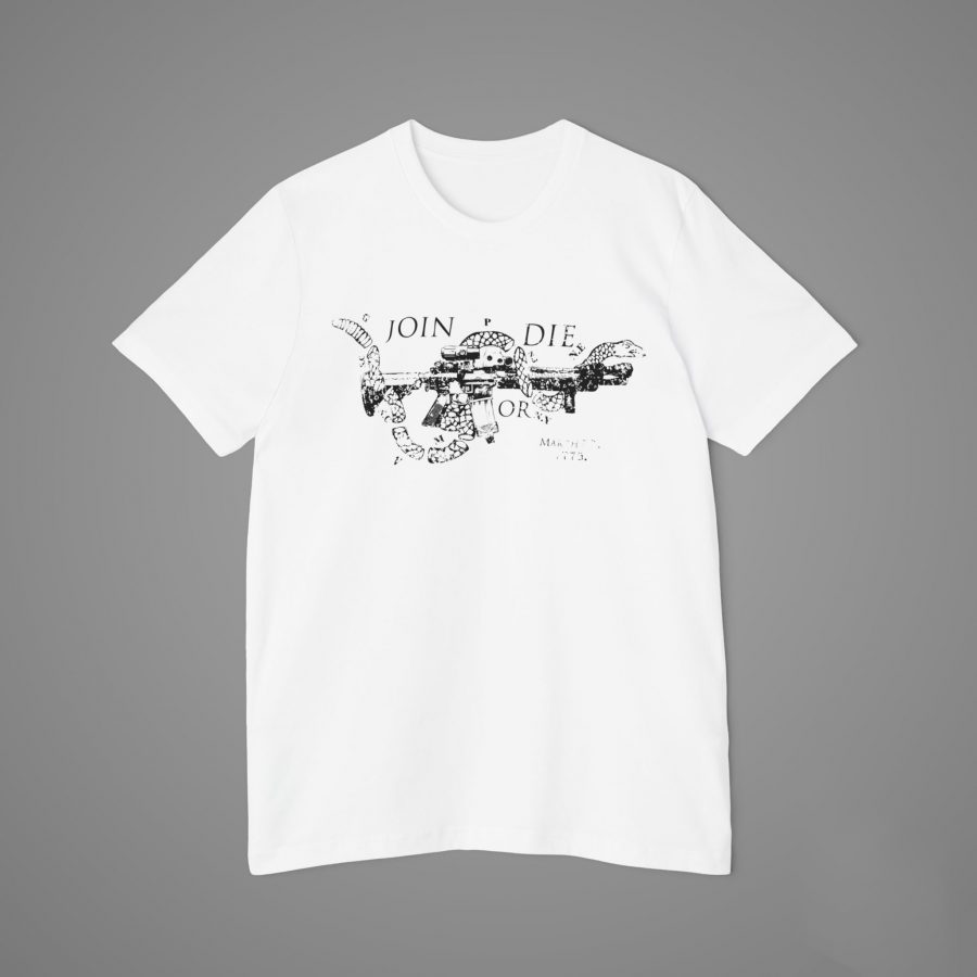 Join or Die 1775 - USA-Made T-Shirt